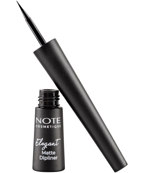NOTE ELEGANT MATTE DIPLINER 01 - COAL BLACK 2.5ml