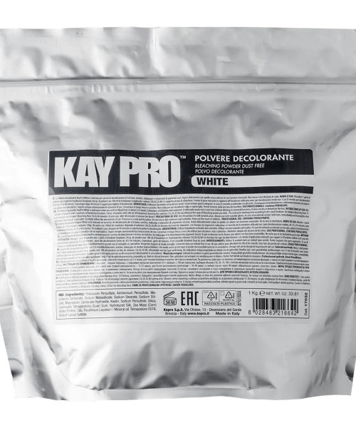 KAY PRO WHITE BLEACHING POWDER 1KG