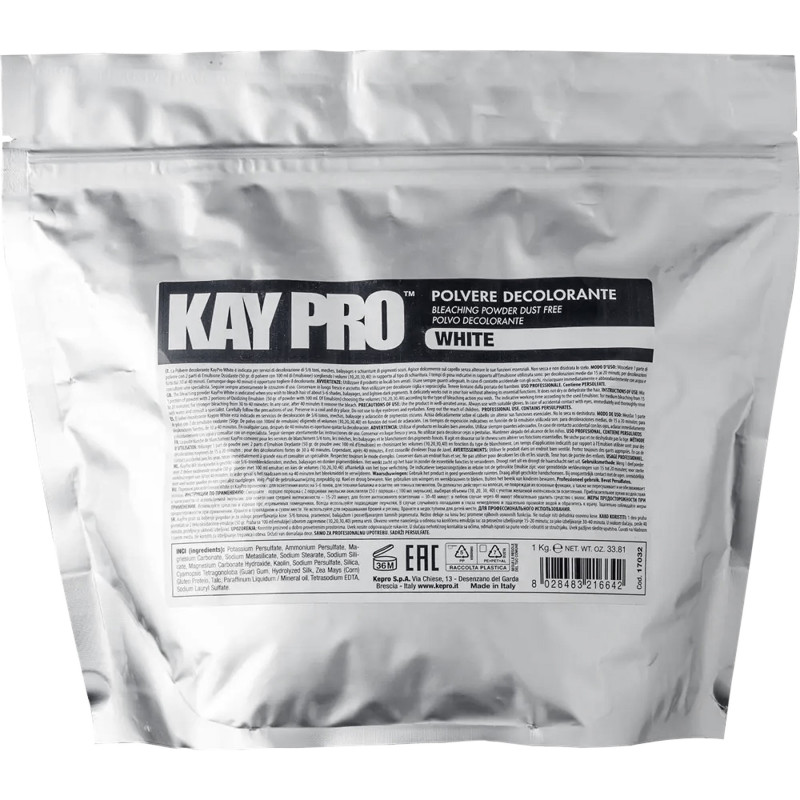 KAY PRO WHITE BLEACHING POWDER 1KG