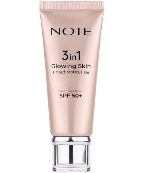 NOTE 3 IN 1 GLOWING SKIN TINTED MOISTURIZER SPF50 30ml