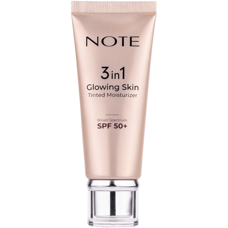 NOTE 3 IN 1 GLOWING SKIN TINTED MOISTURIZER SPF50 30ml