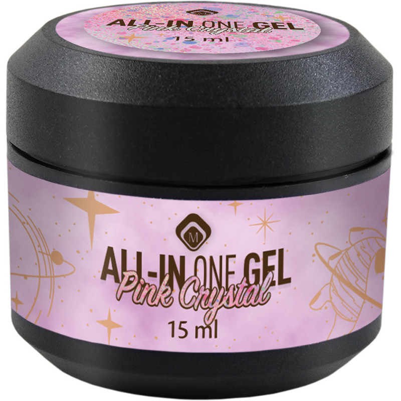 105101 ALL IN ONE GEL PINK CRYSTAL TPO FREE 15ml