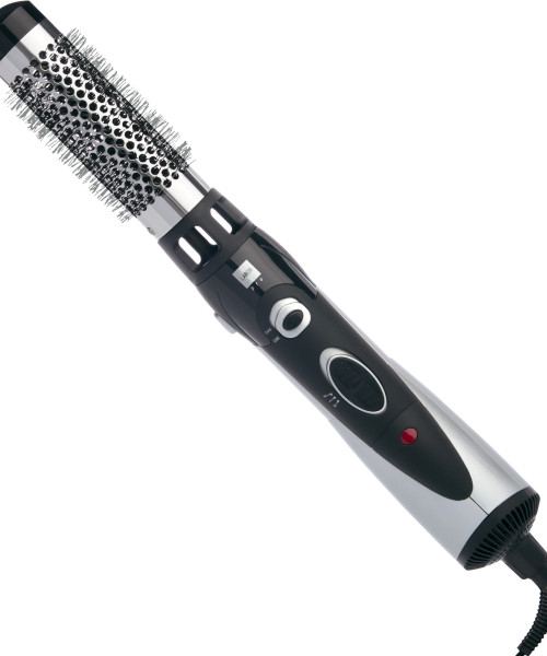 LABOR PRO THERMOBRUSH ΣΤΡΟΓΓΥΛΗ ΜΕΤΑΛΛΙΚΗ ΘΕΡΜΙΚΗ ΒΟΥΡΤΣΑ ΑΕΡΑ 1000 Watt