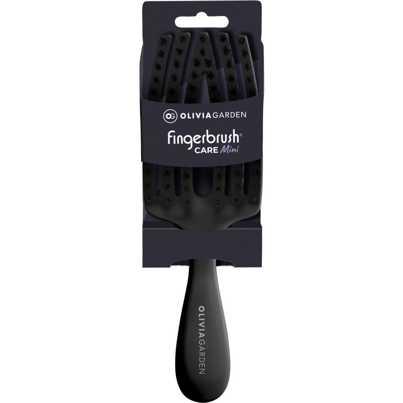 FINGER BRUSH CARE MINI BLACK