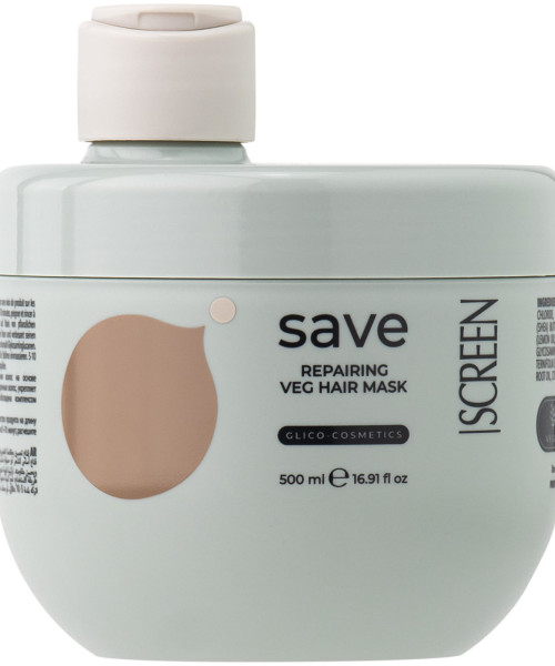SCREEN SAVE REPAIRING VEG HAIR MASK 500ml