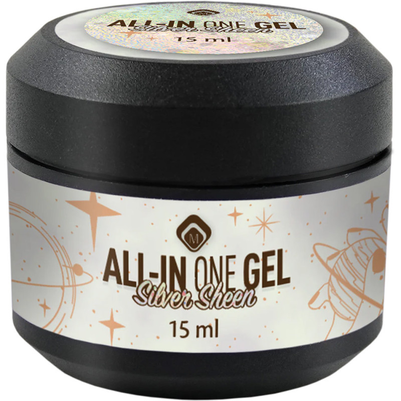 105109 ALL IN ONE GEL SILVER SHEEN TPO FREE 15ml