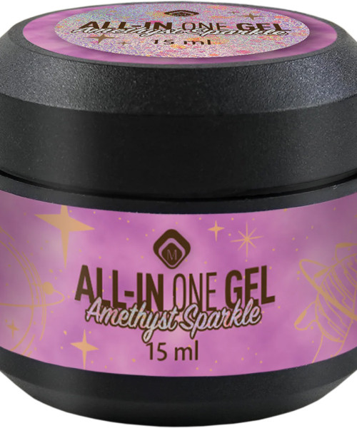 105105 ALL IN ONE GEL AMETHYST SPARKLE TPO FREE 15ml