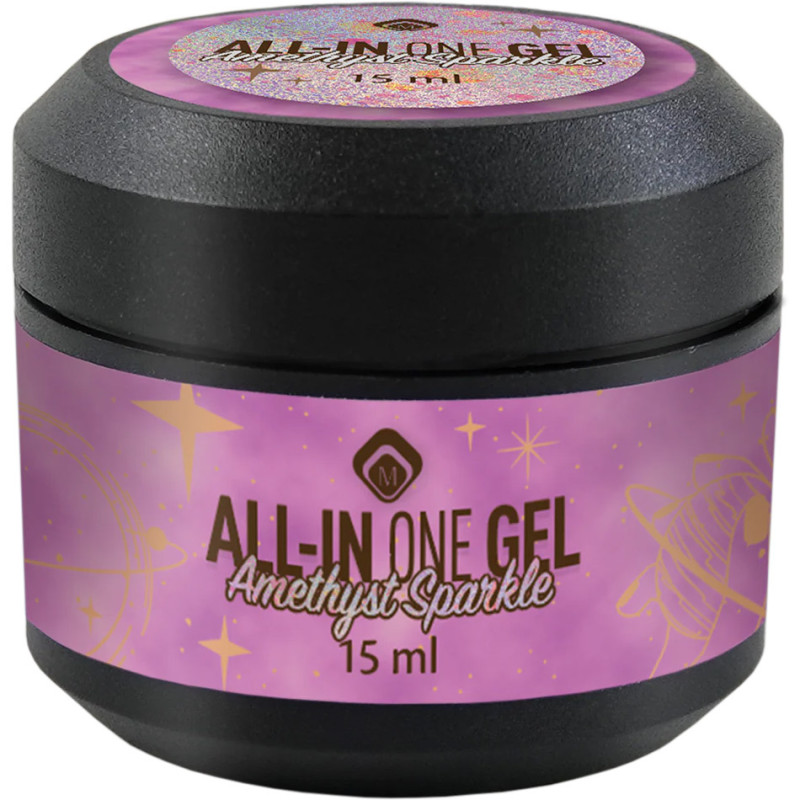 105105 ALL IN ONE GEL AMETHYST SPARKLE TPO FREE 15ml