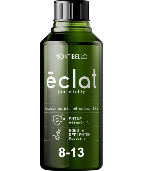 8.13 ΞΑΝΘΟ ΑΝΟΙΧΤΟ ΣΑΝΤΡΕ ΧΡΥΣΟ MONTIBELLO ECLAT NATURAL ACID PH COLOUR 60ml