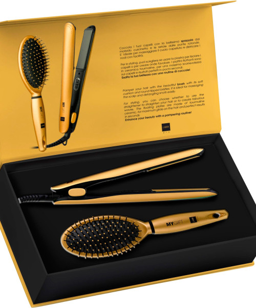 MY GIFT GOLD ΒΟΥΡΤΣΑ & ΠΡΕΣΑ 25mm