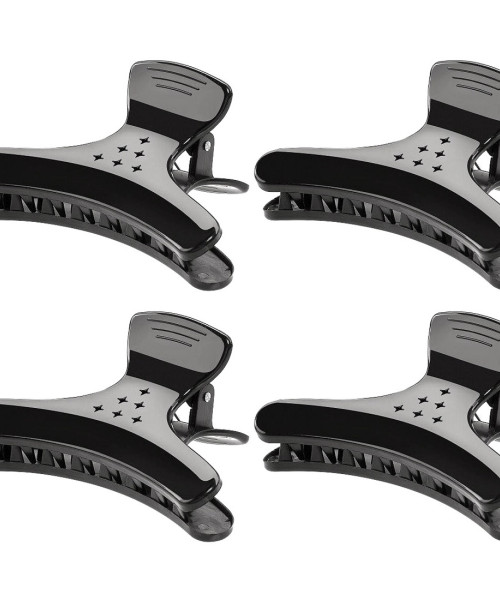 ΚΛΑΜΕΡ BUTTERFLY ΜΕΓΑΛΑ ΜΑΥΡΑ 4τμχ