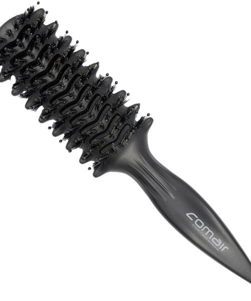 BOUNCY CURL BRUSH WILD BOAR & NYLON BLACK