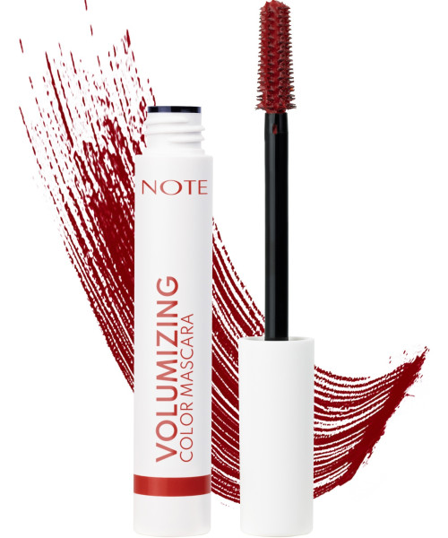 NOTE VOLUMIZING COLOR MASCARA RED 8ml