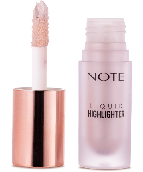 NOTE LIQUID HIGHLIGHTER No100 SOFT PINK 5ml
