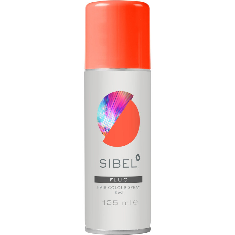 HAIR COLOR SPRAY FLUO RED 125ml