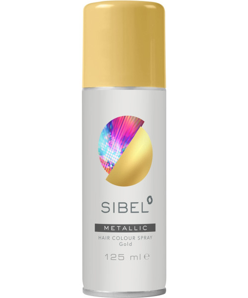 HAIR COLOR SPRAY METALLIC GOLD 125ml
