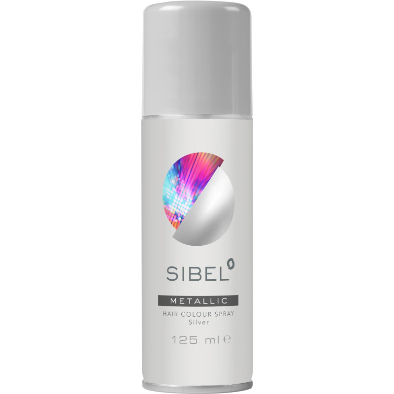 HAIR COLOR SPRAY METALLIC SILVER 125ml
