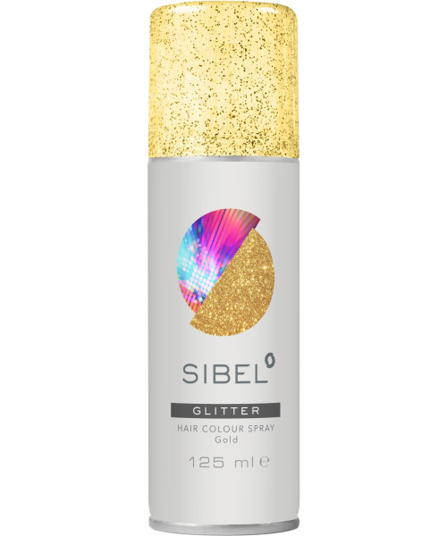 HAIR COLOR SPRAY GLITTER GOLD 125ml