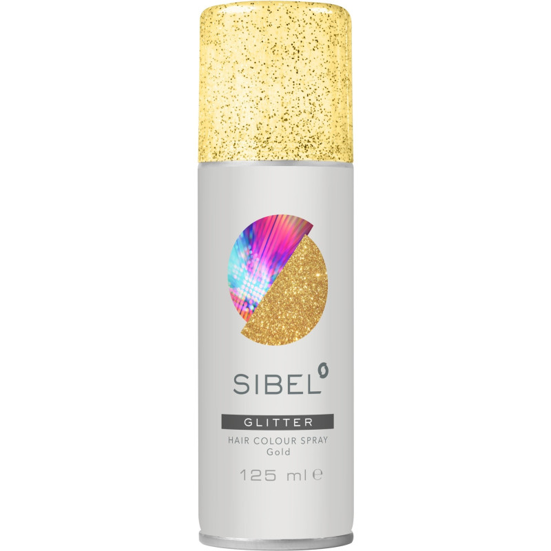 HAIR COLOR SPRAY GLITTER GOLD 125ml
