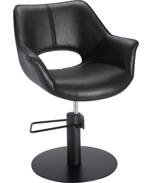 ΚΑΡΕΚΛΑ ΚΟΜΜΩΤΗΡΙΟΥ ΥΔΡΑΥΛΙΚΗ ΜΕ ΣΤΡΟΓΓΥΛΗ ΒΑΣΗ ΜΑΥΡΗ