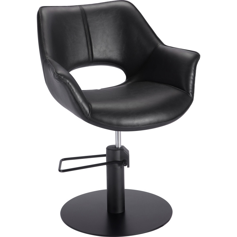 ΚΑΡΕΚΛΑ ΚΟΜΜΩΤΗΡΙΟΥ ΥΔΡΑΥΛΙΚΗ ΜΕ ΣΤΡΟΓΓΥΛΗ ΒΑΣΗ ΜΑΥΡΗ