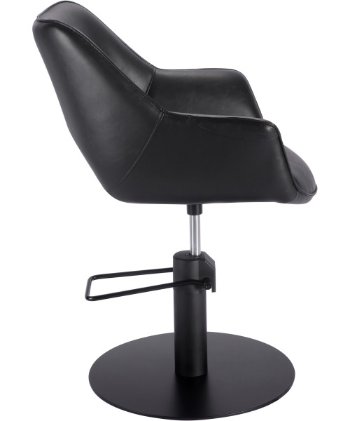 ΚΑΡΕΚΛΑ ΚΟΜΜΩΤΗΡΙΟΥ ΥΔΡΑΥΛΙΚΗ ΜΕ ΣΤΡΟΓΓΥΛΗ ΒΑΣΗ ΜΑΥΡΗ