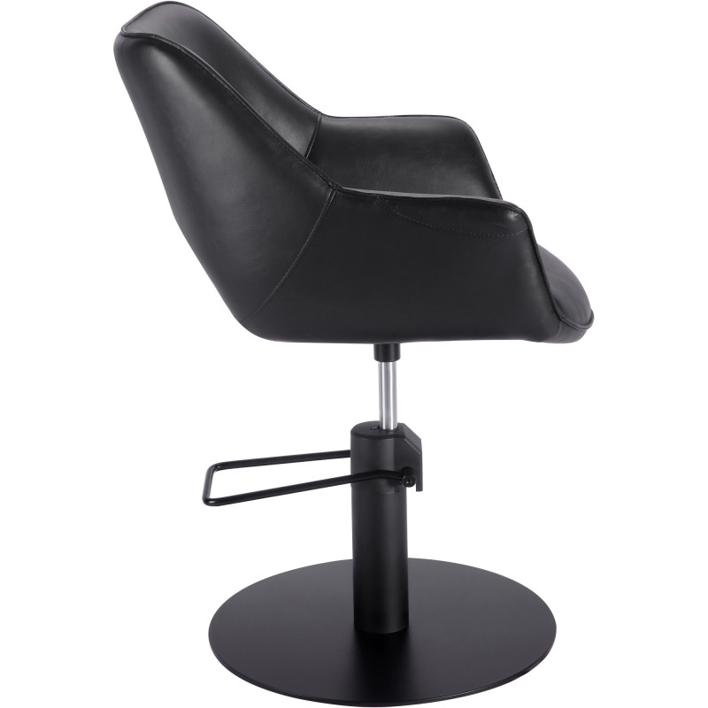 ΚΑΡΕΚΛΑ ΚΟΜΜΩΤΗΡΙΟΥ ΥΔΡΑΥΛΙΚΗ ΜΕ ΣΤΡΟΓΓΥΛΗ ΒΑΣΗ ΜΑΥΡΗ