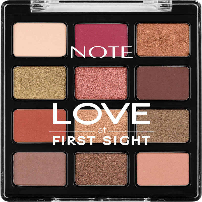 NOTE LOVE AT FIRST SIGHT EYESHADOW PALETTE 208