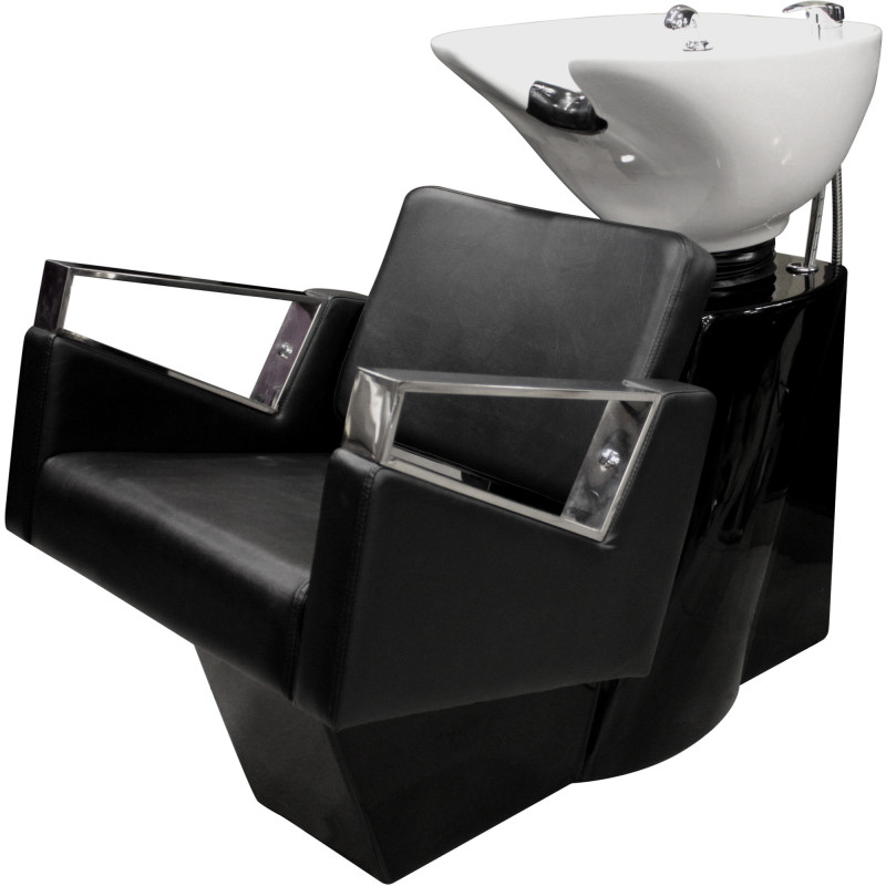 ΜΑΥΡΟΣ ΛΟΥΤΗΡΑΣ ΚΟΜΜΩΤΗΡΙΟΥ ΜΕ ΛΕΥΚΗ ΠΟΡΣΕΛΑΝΗ