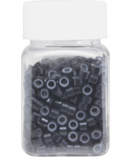 MICRO RINGS ΓΙΑ EXTENSIONS ΜΑΥΡΟ 500τμχ
