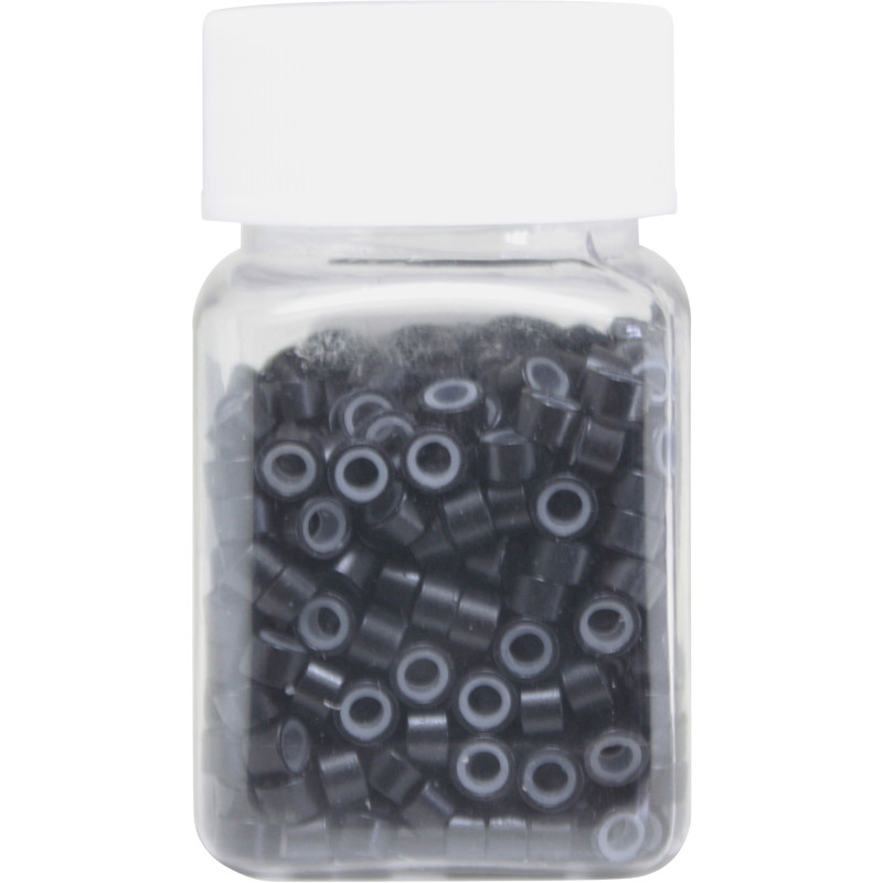 MICRO RINGS ΓΙΑ EXTENSIONS ΜΑΥΡΟ 500τμχ
