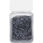 MICRO RINGS ΓΙΑ EXTENSIONS ΜΑΥΡΟ 500τμχ