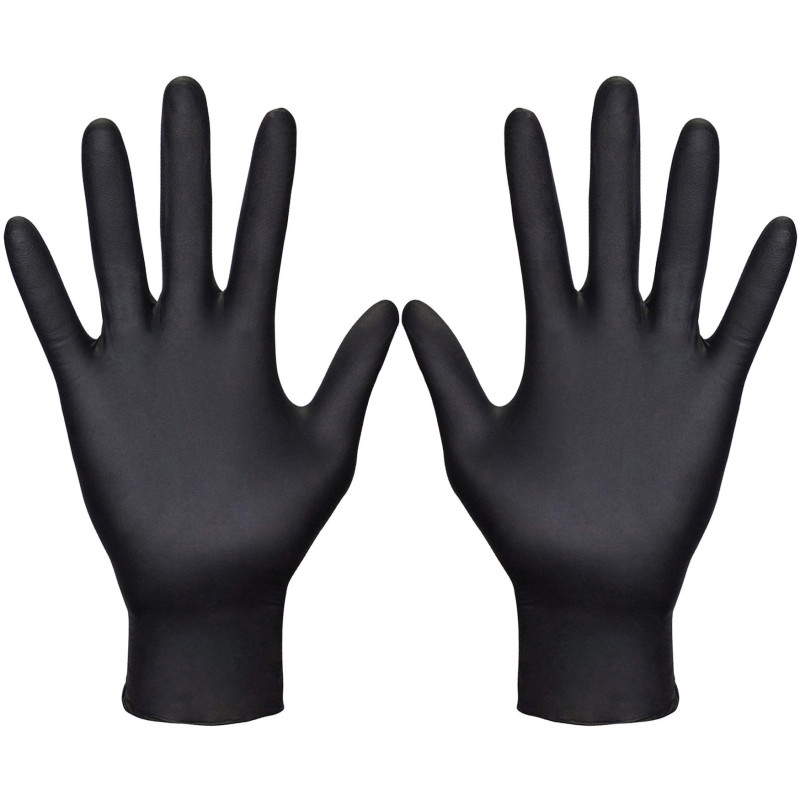 ΓΑΝΤΙΑ ΒΙΝΥΛΙΟΥ SOFT CARE VELVET ΧΩΡΙΣ ΠΟΥΔΡΑ ΜΑΥΡΑ LARGE 100τμχ
