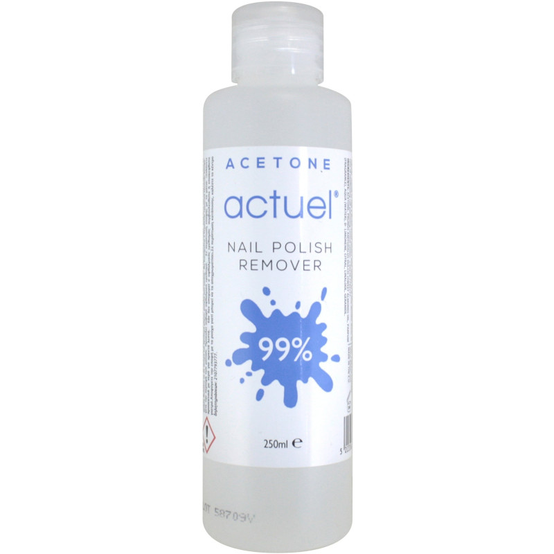 ACTUEL ACETONE NAIL POLISH REMOVER 99% 250ml