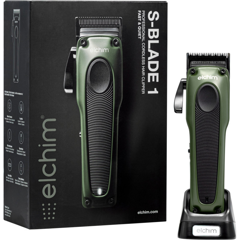 ELCHIM S-BLADE 1 PROFESSIONAL CORDLESS HAIR CLIPPER