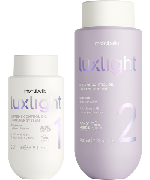 MONTIBELLO LUXLIGHT PACK SUPREME CONTROL OIL 200ml + 400ml