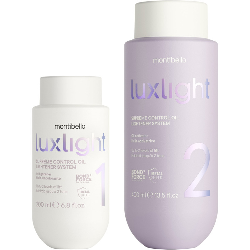 MONTIBELLO LUXLIGHT PACK SUPREME CONTROL OIL 200ml + 400ml