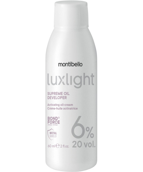 MONTIBELLO LUXLIGHT OIL DEVELOPER 20vol (6%) 60ml