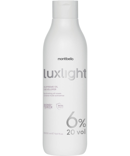 MONTIBELLO LUXLIGHT OIL DEVELOPER 20vol (6%) 1000ml