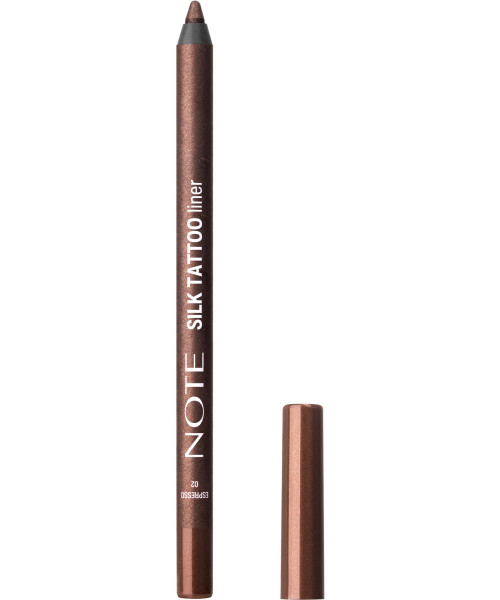 NOTE SILK TATTOO LINER No02 ESPRESSO 1.2g