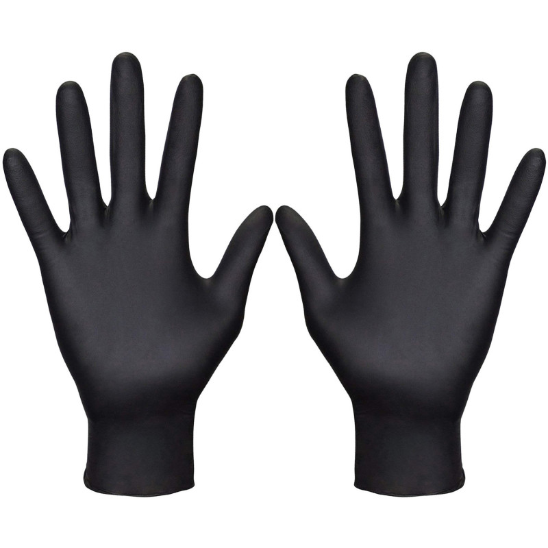 SOFT CARE ΓΑΝΤΙΑ ΝΙΤΡΙΛΙΟΥ ΜΑΥΡΑ ΧΩΡΙΣ ΠΟΥΔΡΑ MEDIUM 100τμχ