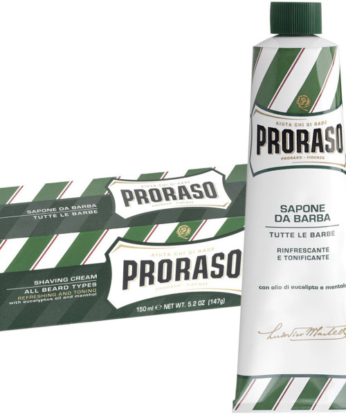 PRORASO SHAVING CREAM IN A TUBE ΕΥΚΑΛΥΠΤΟΣ 150ml