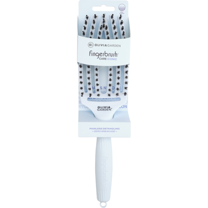 FINGER BRUSH CARE ICONIC PASTEL BLUE MEDIUM