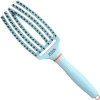 FINGER BRUSH CARE ICONIC BUBBLE BLUE MEDIUM