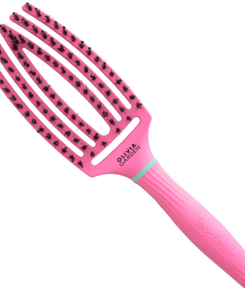 FINGER BRUSH CARE ICONIC LOLLIPOP PINK MEDIUM