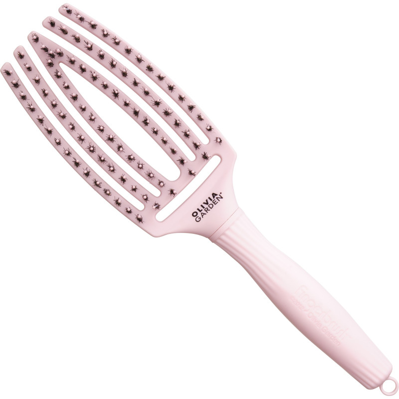 FINGER BRUSH CARE ICONIC PASTEL PINK MEDIUM