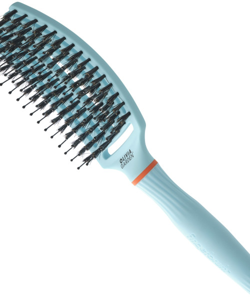 FINGER BRUSH CARE ICONIC BUBBLE BLUE MEDIUM