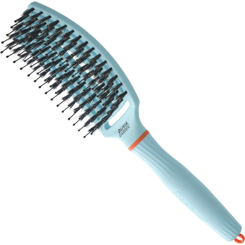 FINGER BRUSH CARE ICONIC BUBBLE BLUE MEDIUM