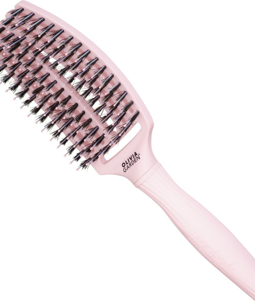 FINGER BRUSH CARE ICONIC PASTEL PINK MEDIUM