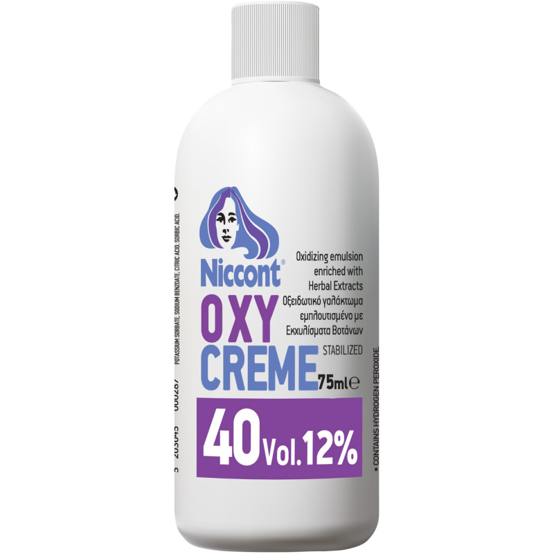 NICCONT OXYCREME 40vol (12%) 75ml